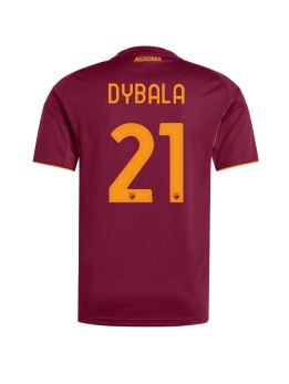 Billige AS Roma Paulo Dybala #21 Hjemmedrakt 2025-26 Kortermet